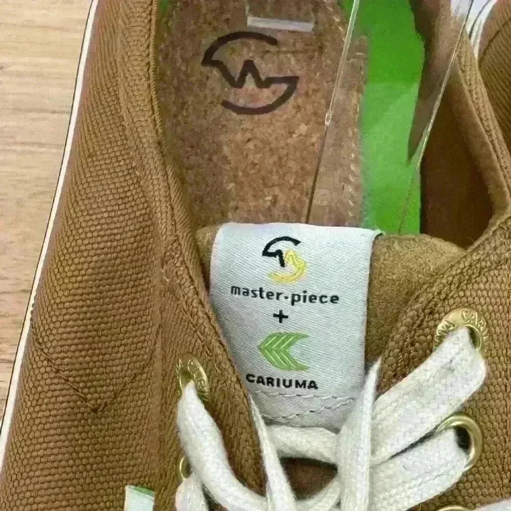 CARIUMA‎ x master-piece Comfortable Brown Low Sneakers Men's Sz 11 Women Sz 12.5 - Picture 3 of 11